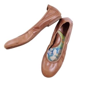 Born Women Comfort Conganc Leather Loafer Ballet Flats shoes sz 8.5M